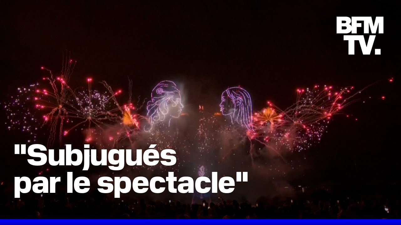 Paris, Lyon, Marseille…Les plus belles images des feux d'artifice du 14-Juillet