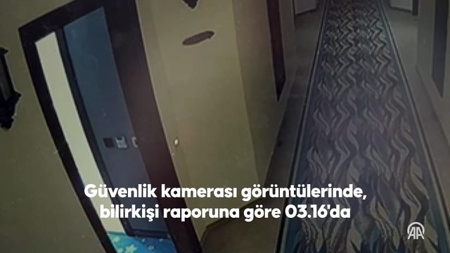 Kartalkaya'daki otel yangınında Genel Müdür ve ailesinin odalarını terk ettikleri ana ilişkin görüntüler ortaya çıktı