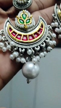 🎉 Must-Have Oxidised Earrings in 5 Gorgeous Colors | Trendy Ethnic Jewellery for Every Occasion 🎉