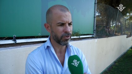 Manu Fajardo: "Riquelme es un jugador ideal para el contexto del Betis"
