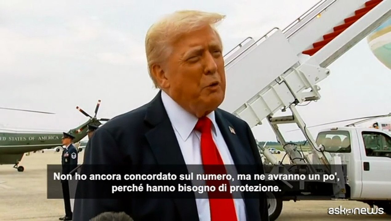 Trump: invieremo Patriots all'Ucraina, su Gaza speriamo di risolvere