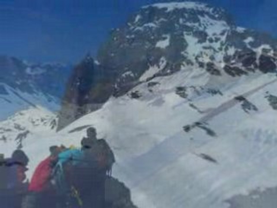 Pic du midi d'Ossau chemin de la mature mai 08