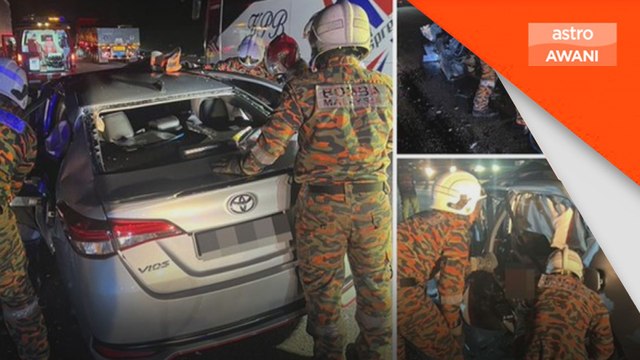 Dua warga China maut, pemandu cedera dalam kemalangan di Lebuhraya PLUS