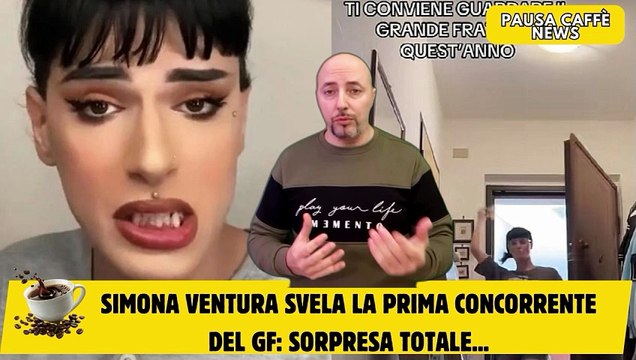 Simona Ventura svela la prima concorrente del GF sorpresa totale...