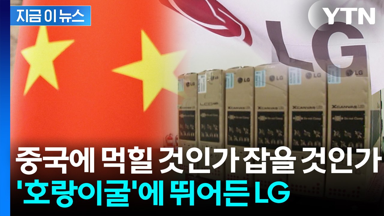 중국과 손잡고 '세계 제패' 노린다... LG전자의 파격적인 승부수 [지금이뉴스] /...