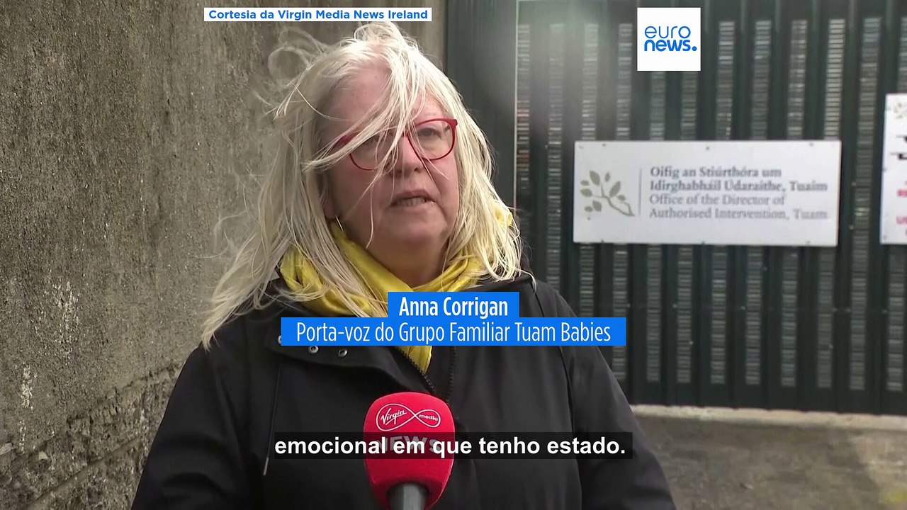 Autoridades irlandesas iniciam exumação dos restos mortais de centenas de bebés encontrados em vala comum
