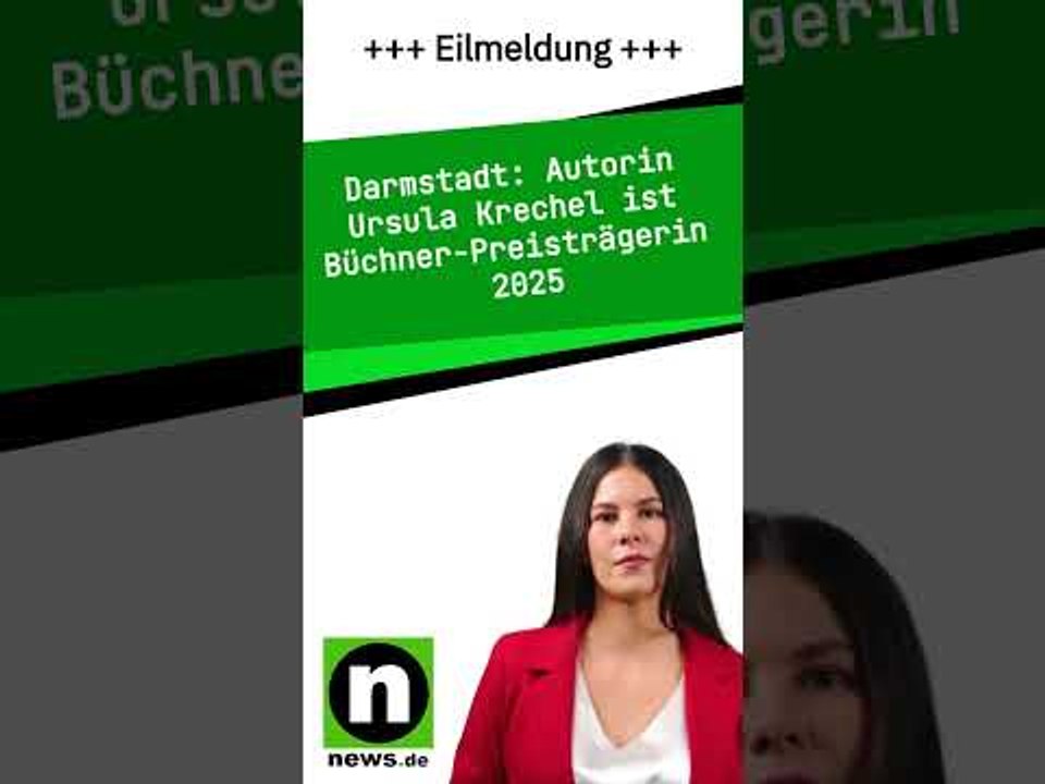 Autorin Ursula Krechel ist Büchner-Preisträgerin 2025