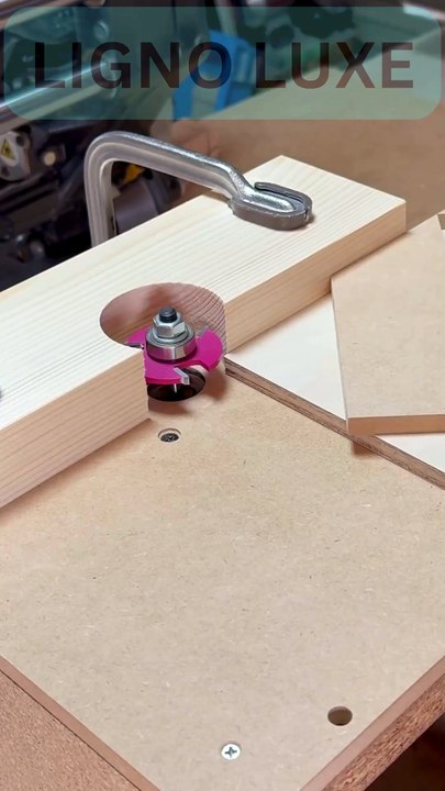 Wood Joint Trick for Smooth Corners