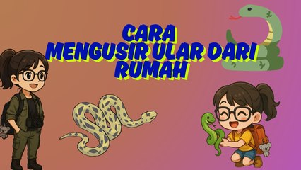 Tips Mengusir Ular dari Rumah
