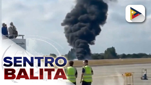 London Southend Airport, pansamantalang isinara matapos bumagsak ang isang eroplano; 4 naitalang patay