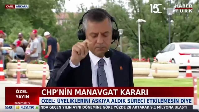 Özgür Özel Manavgat oyununu anlattı: Baklavacı çoğunluk sağlansın diye istifasını AKP lehine geri çekti
