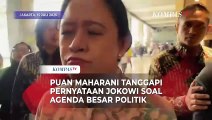 Puan Tanggapi Soal Pernyataan Jokowi yang Menduga Adanya Agenda Besar Politik