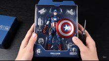 Captain America Action Figure Unboxing using AI and Google Veo 3