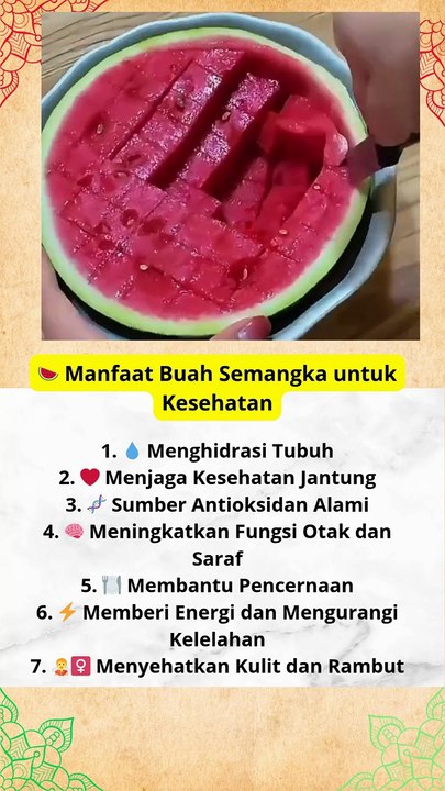 🍉 Manfaat Buah Semangka untuk Kesehatan #quotes