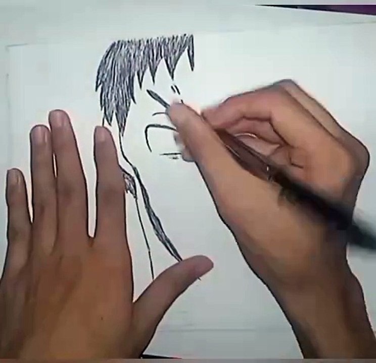 Obito and Kakashi Drawing Half Face 😈💀🔥