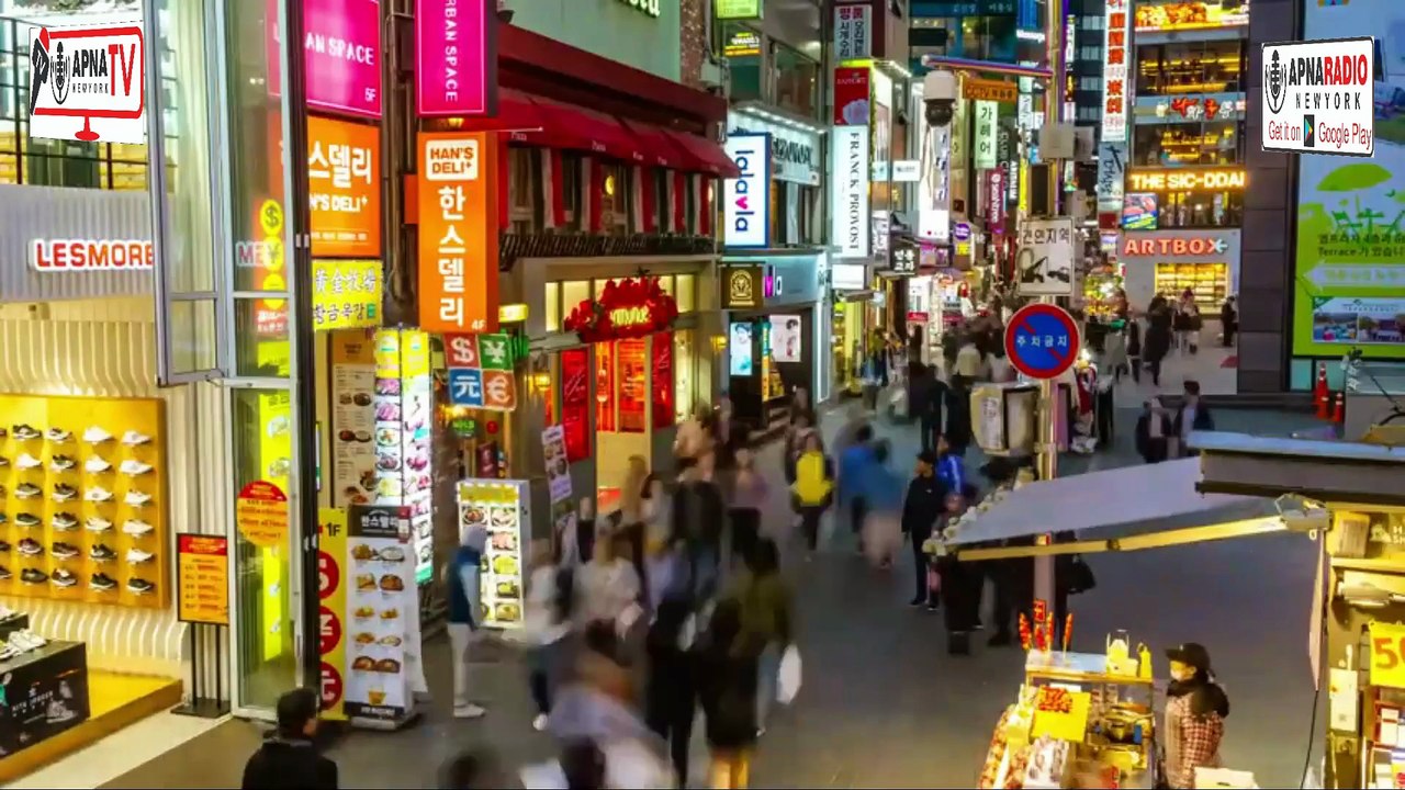 KOREA'S Vibrant Night Life Exposed! Apna Tv New York 15-07-2025