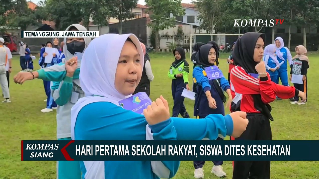Fasilitas di Sekolah Rakyat Belum Lengkap, Mensos: Masih dalam Proses | KOMPAS SIANG