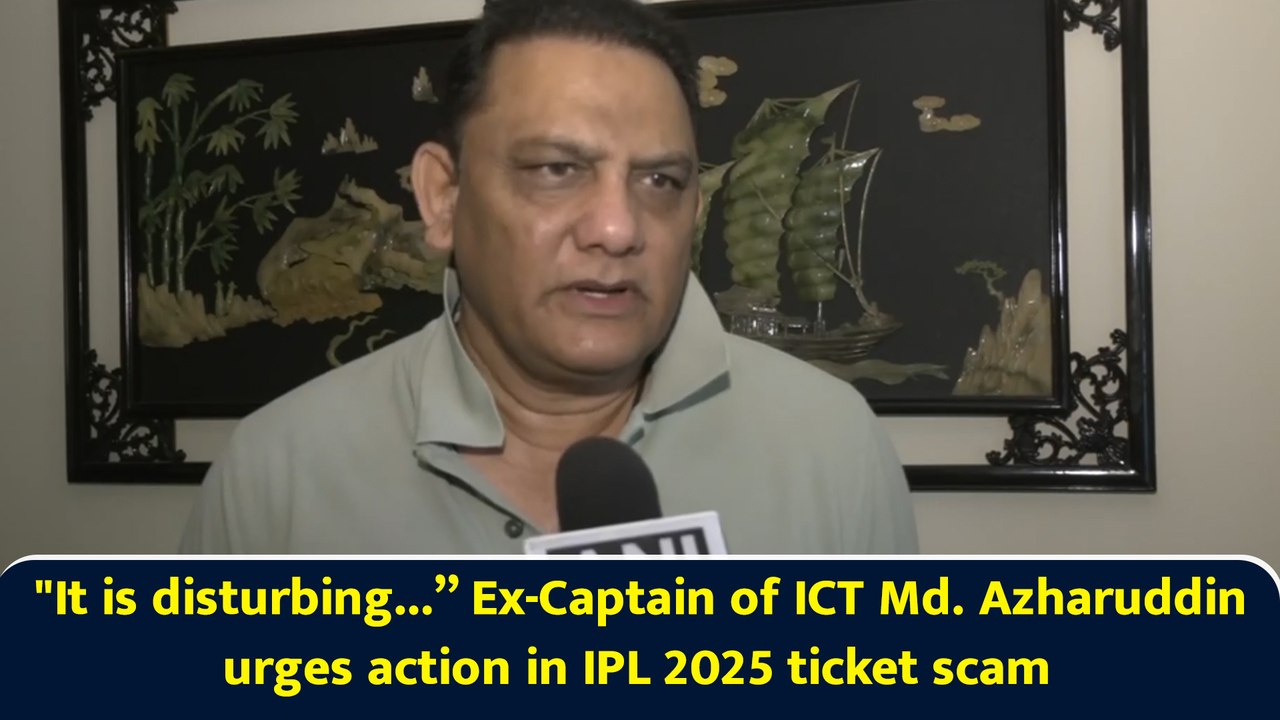 "It is disturbing...” Ex-Indian captain Md. Azharuddin urges action in IPL 2025 ticket scam