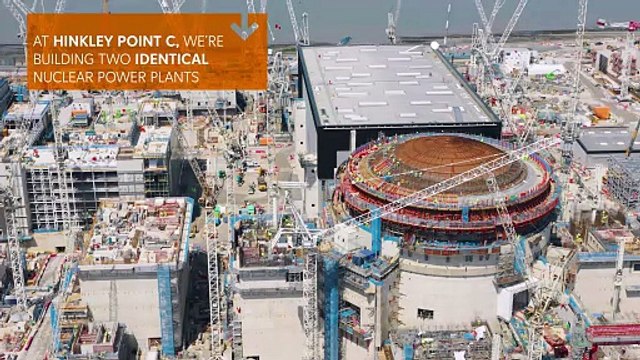 Lessons learned from the early stages of building Hinkley Point C are helping to speed up construction of the later stages.
