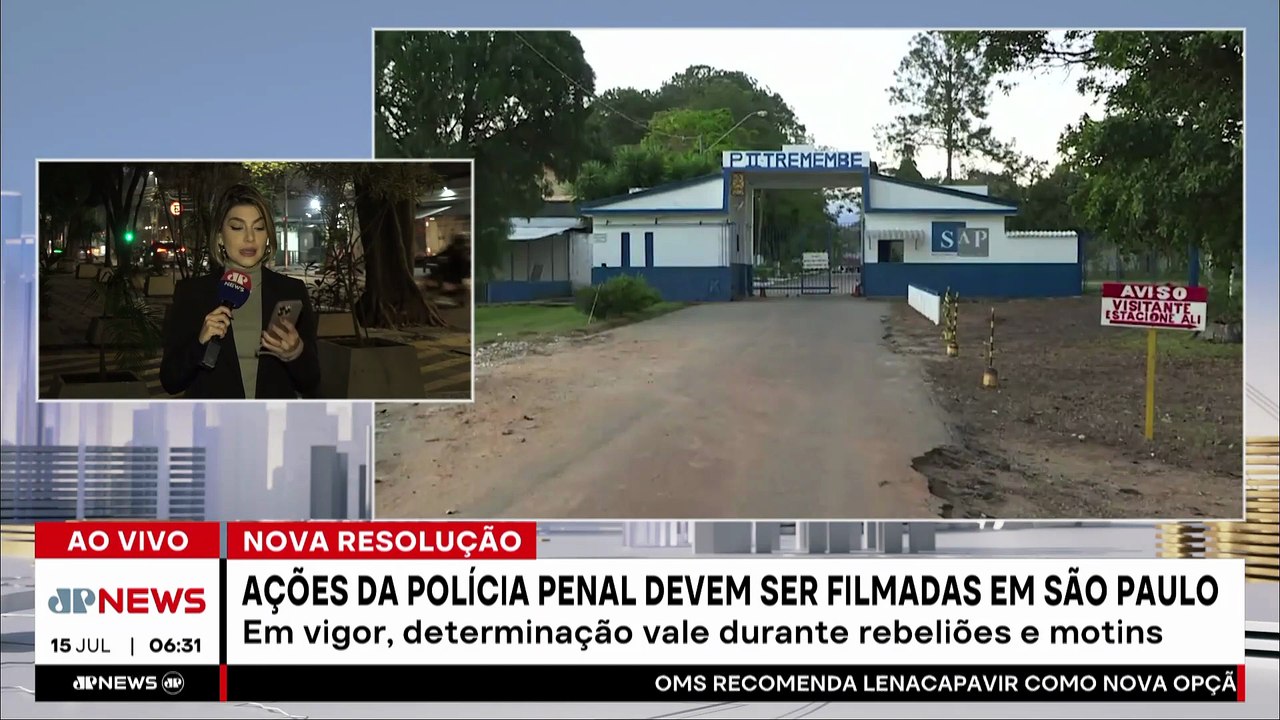 Ações da Polícia Penal durante rebeliões e motins deverão ser filmadas em SP