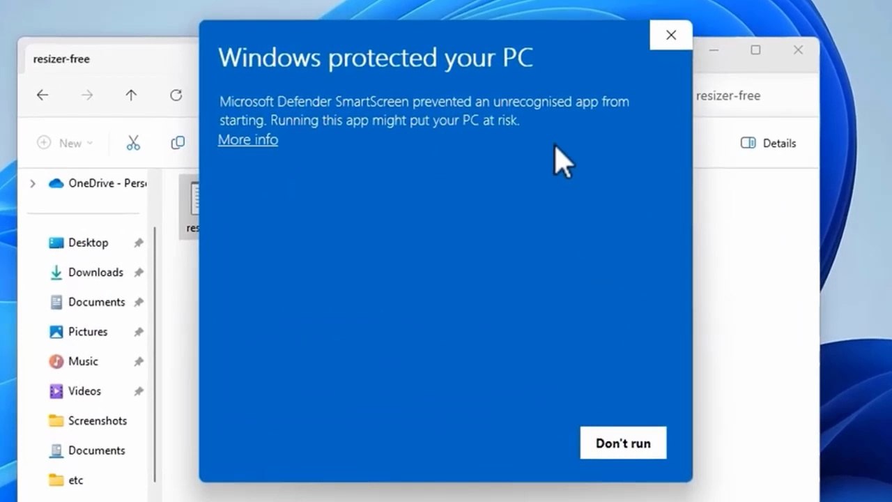 🛡️ Fix "Windows Protected Your PC" Warning on Windows 11 / 10 – Easy Guide 🛠️