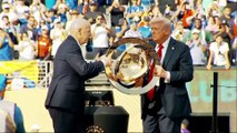 Trump se cuela en la celebración del trofeo del Mundial de clubes