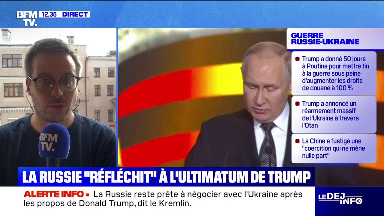 Guerre en Ukraine: le Kremlin dit avoir besoin de temps pour répondre aux déclarations "sérieuses" de Donald Trump