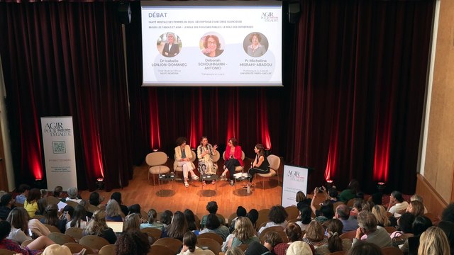 Santé mentale des femmes : briser les tabous, agir ensemble - le rôle des pouvoirs publics, le rôle des entreprises.