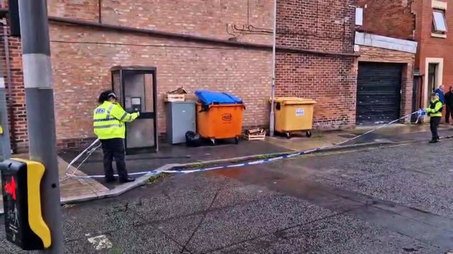 Watch Lancashire Police detectives and CSI investigate blood soaked scene after attempted murder in Preston