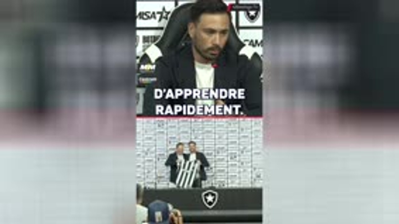 Botafogo - Davide Ancelotti : “Parler portugais, c’est une question de respect”