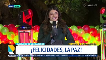 La Paz celebra su gesta libertaria en medio de la crisis: Arias anuncia la entrega de la avenida Apumalla y un mercado