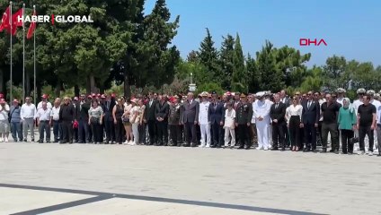 Çanakkale Şehitler Abidesi'nde 15 Temmuz anması