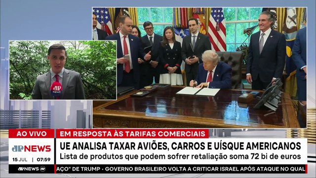 União Europeia analisa taxar produtos dos Estados Unidos