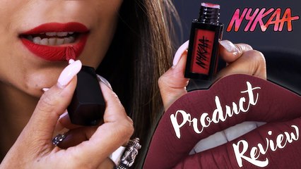 Nykaa Matte To Last Liquid Lipstick Review | Honest Wear Test by Foxy Makeup