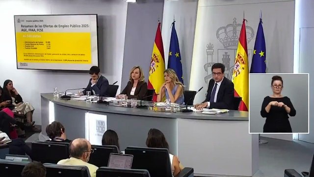 Oferta de empleo público 2025: el Gobierno aprueba 36.588 plazas, un 9% menos que en 2024