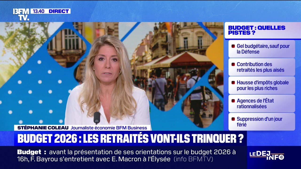 Budget 2026: les retraités risquent-ils d'être les plus durement touchés?
