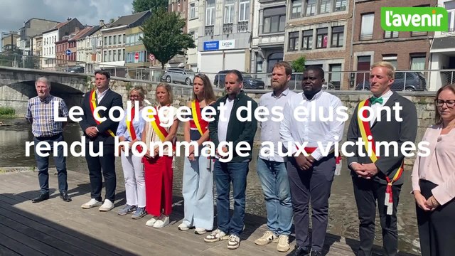 Hommage aux victimes et sinistrés des inondations de 2021 à Verviers