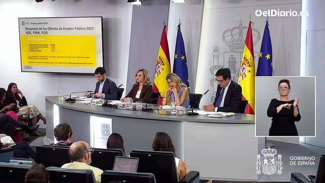 El Gobierno aprueba la nueva oferta de empleo público con 36.600 plazas