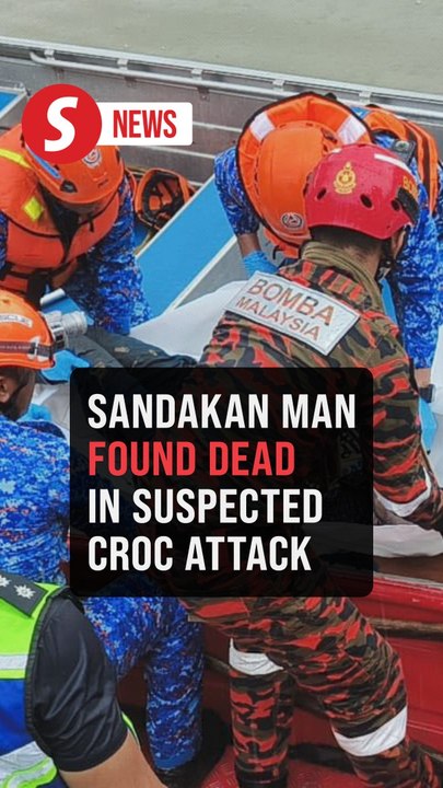 Body of man found in Sandakan river, croc attack suspected