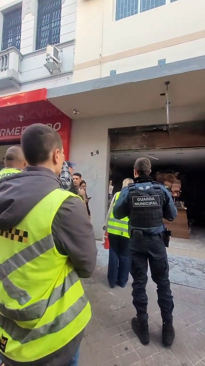 Incêndio loja Floripa