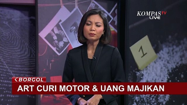 ART dan Suami Berkomplot Curi Motor dan Perhiasan Majikan di Tangerang Selatan | BORGOL