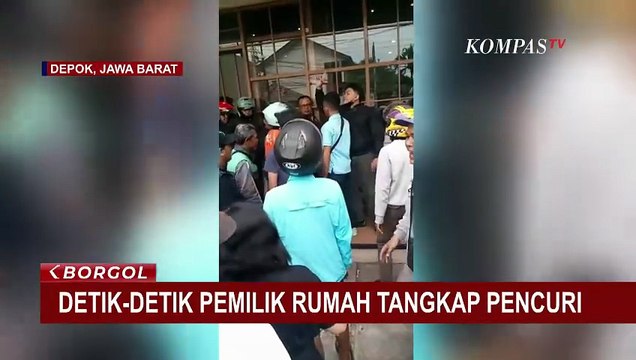Kepergok saat Beraksi! Pencuri Rumah di Depok Nyaris Diamuk Massa | BORGOL