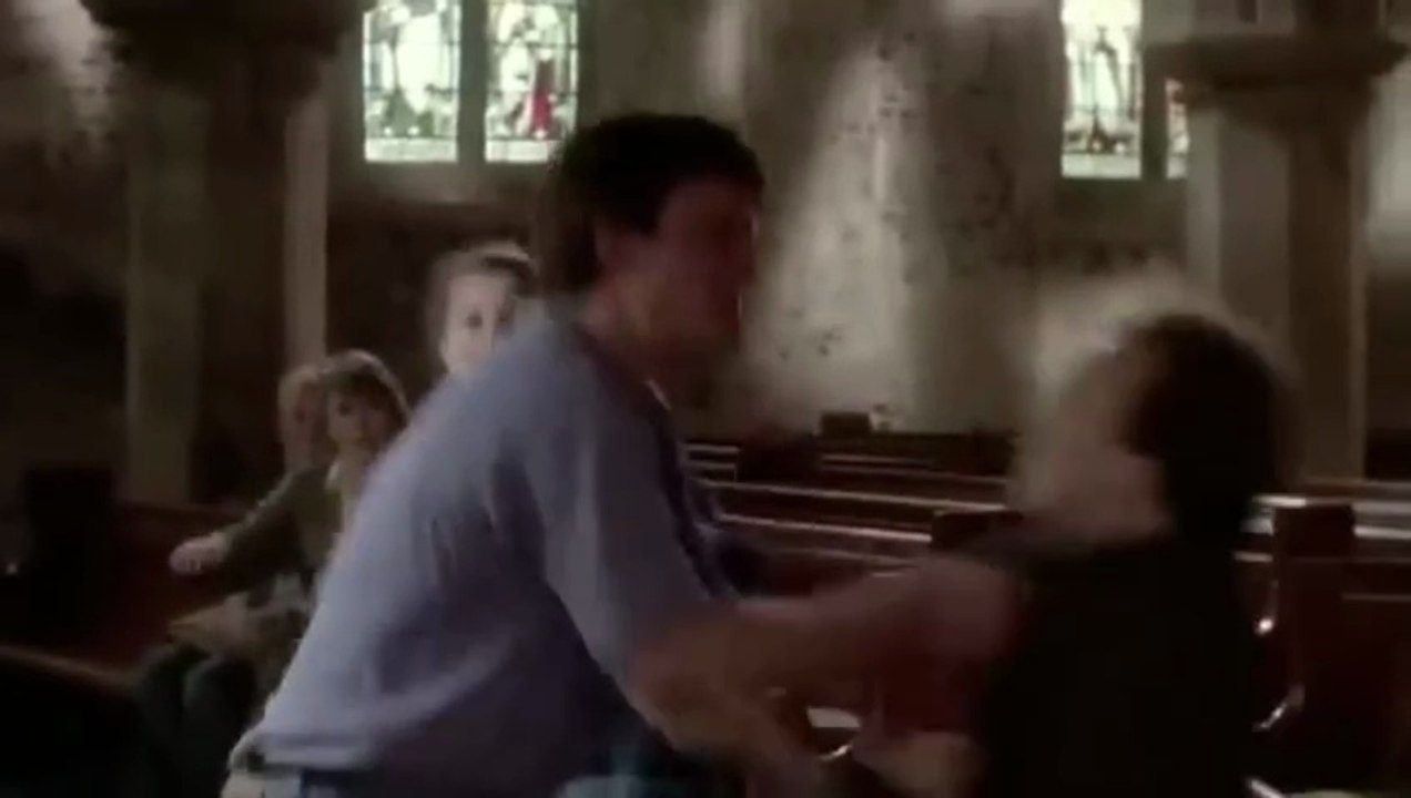 Midsomer Murders Liam Booker Grabs Marcus Steadman & Emma Tysoe/Emma Punches Marcus Ring Out Your Dead