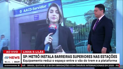 ViaMobilidade instala barreiras de segurança na Linha 5-Lilás