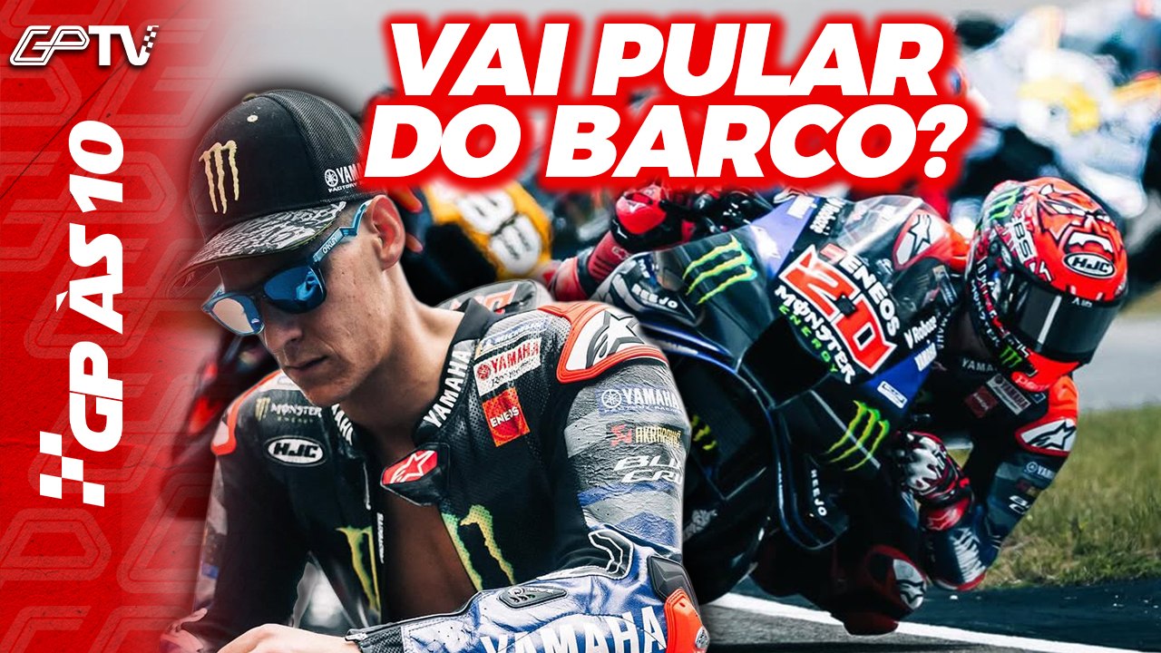YAMAHA V4 É ÚLTIMA CARTADA PARA SEGURAR REVOLTADO QUARTARARO NA MOTOGP