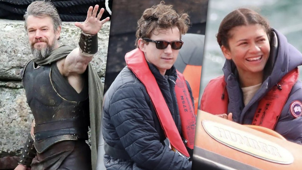 Behind-The-Scenes: Matt Damon, Tom Holland, Zendaya Begin Next ‘The Odyssey’ Schedule In Scotland