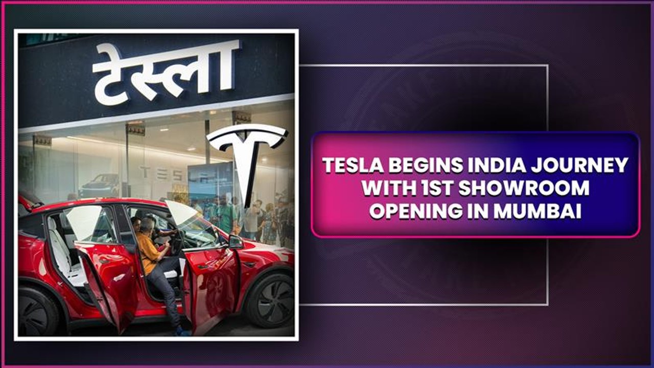 Tesla Makes India Debut With Mumbai Showroom Opening, Launches Model Y Car; Check On-Road Price
