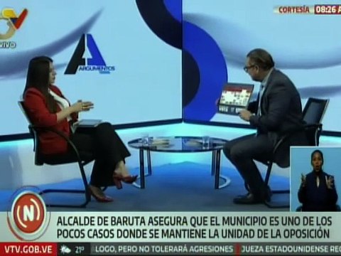 Alcalde de Baruta y candidato a la reelección Darwin González destaca la unidad de la oposición