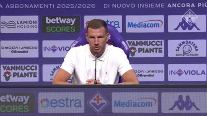 Dzeko: "Tre finali perse? Non è un caso, ma ora c'è Pioli"