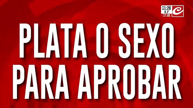 Escándalo en una escuela: acusan a profesor de pedir plata o sexo para aprobar exámenes